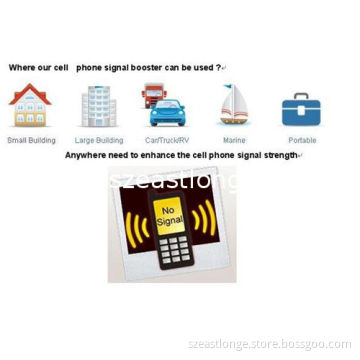 Indoor Antenna Gsm Signal Booster / Repeater / Amplifier For Mobile Phone
